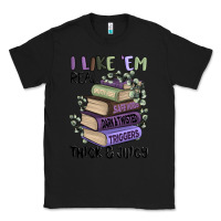 Black i like them real thick and juicy books Classic Tee - MaliasSmallBusiness