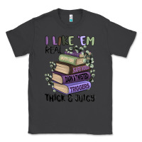 Smoke i like them real thick and juicy books Classic Tee - MaliasSmallBusiness