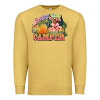 Antique Gold Easter Day Camper Premium Sweatshirt - HowdyJamesFarm