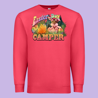 Easter Day Camper Premium Sweatshirt Designed By Howdyjamesfarm