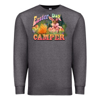 Charcoal Heather Easter Day Camper Premium Sweatshirt - HowdyJamesFarm