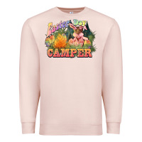 Pale Pink Easter Day Camper Premium Sweatshirt - HowdyJamesFarm