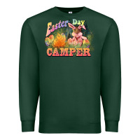 Sports Green Easter Day Camper Premium Sweatshirt - HowdyJamesFarm