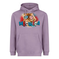 Lavender meowica 4th of july Heavyweight Hoodie - CowGirlArtShop