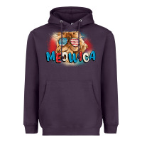 Plum meowica 4th of july Heavyweight Hoodie - CowGirlArtShop