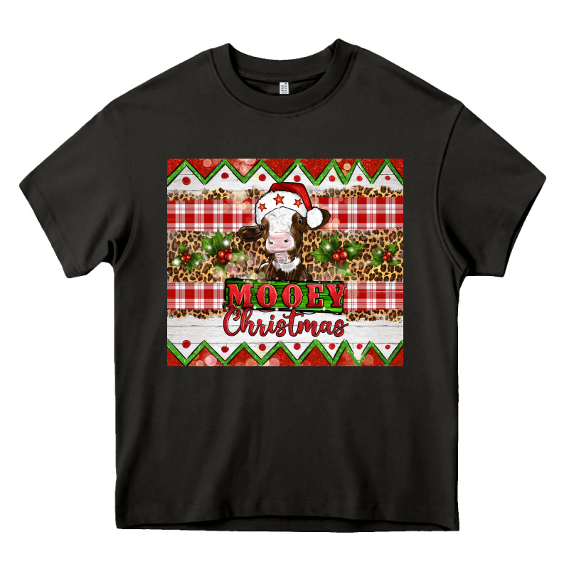 Moooey Christmas Heavy Core Tee by Artiststas | Teevron