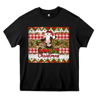 Black Moooey christmas Heavy Core Tee - Artiststas