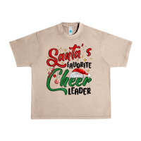 French Oak santa s favorite cheer leader Urban Heavy Tee - MaliasSmallBusiness