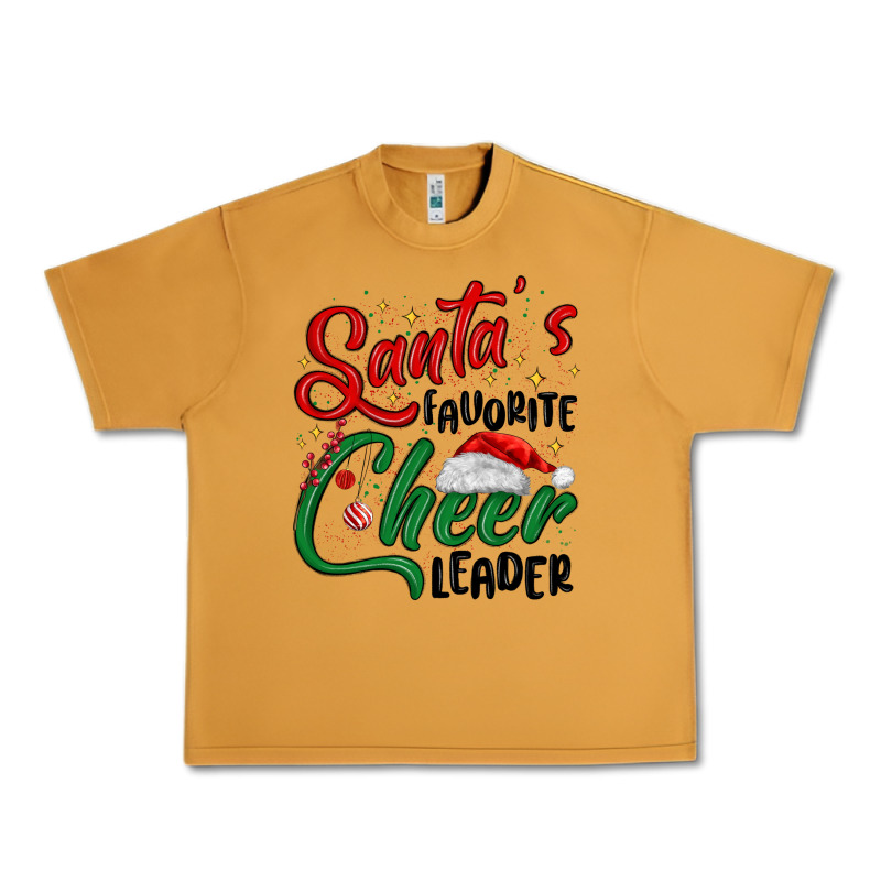 Santa S Favorite Cheer Leader Urban Heavy Tee by MaliasSmallBusiness | Teevron