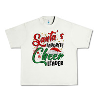 Pistachio santa s favorite cheer leader Urban Heavy Tee - MaliasSmallBusiness