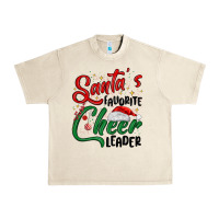 Sandshell santa s favorite cheer leader Urban Heavy Tee - MaliasSmallBusiness