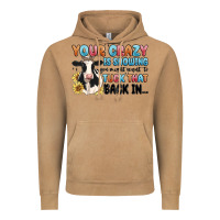 Vintage Camel your crazy is showing you might want to tuck that Vintage Hoodie - MaliasSmallBusiness