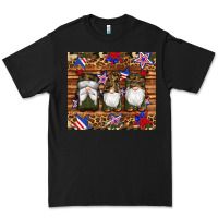 Black camouflage gnomes american flag star leopard Premium Tee - Artiststas