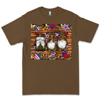 Cacao camouflage gnomes american flag star leopard Premium Tee - Artiststas