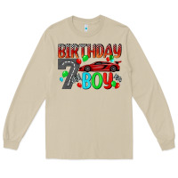 Mushroom birthday boy Long Sleeve Tee - BundleAndBundleShop