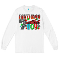 White birthday boy Long Sleeve Tee - BundleAndBundleShop