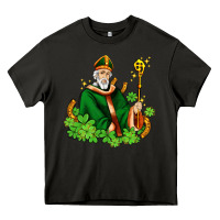 Asphalt st patricks and horseshoes with shamrocks Heavy Core Tee - AdoDesignShop