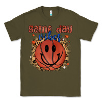 Army Green game day vibes Classic Tee - MaliasSmallBusiness