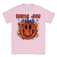 Bubblegum Pink game day vibes Classic Tee - MaliasSmallBusiness