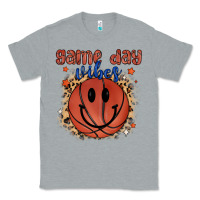 Heather Grey game day vibes Classic Tee - MaliasSmallBusiness