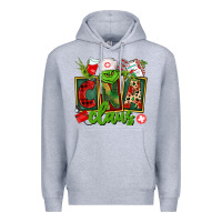 Heather Grey cna  certified nursing assistant claus Premium Hoodie - CowGirlArtShop