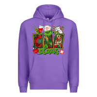 Purple cna  certified nursing assistant claus Premium Hoodie - CowGirlArtShop