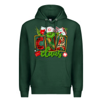 Sports Green cna  certified nursing assistant claus Premium Hoodie - CowGirlArtShop