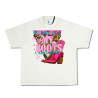 Pistachio if i cant wear my boots i aint going Urban Heavy Tee - NancyCooperArtShop