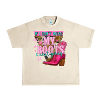 Sandshell if i cant wear my boots i aint going Urban Heavy Tee - NancyCooperArtShop