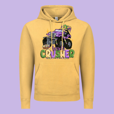 Beads Crusher Vintage Hoodie Designed By Maliassmallbusiness