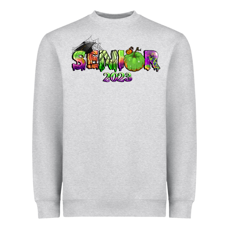 Senior 2023 Halloween Heavyweight Sweatshirt by BundleAndBundleShop | Teevron