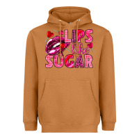 Meerkat Lips like sugar Valentine's Day Heavyweight Hoodie - HowdyJamesFarm