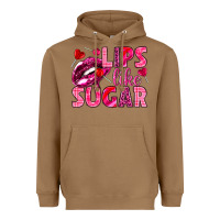 Toasted Coconut Lips like sugar Valentine's Day Heavyweight Hoodie - HowdyJamesFarm