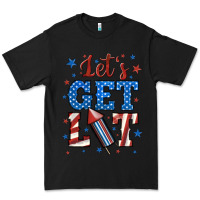 Black let's get lit Premium Tee - BundleAndBundleShop