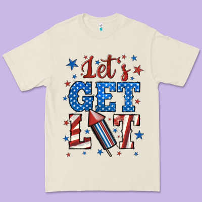 Let's Get Lit Premium Tee Designed By Bundleandbundleshop