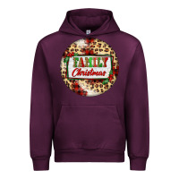 Mauve Wine Family Christmas Urban Hoodie - FaDigitalArtStudio