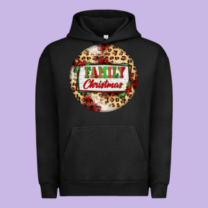 Family Christmas Urban Hoodie Designed By Fadigitalartstudio