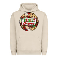 Pigment French Oak Family Christmas Urban Hoodie - FaDigitalArtStudio