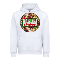White Family Christmas Urban Hoodie - FaDigitalArtStudio
