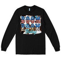 Black Boom Boom Baby Long Sleeve Tee - JahusDesignShop