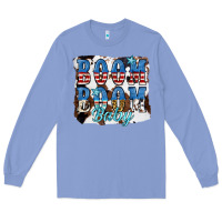 Colony Blue Boom Boom Baby Long Sleeve Tee - JahusDesignShop