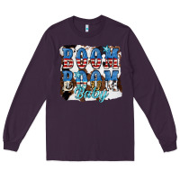 Plum Boom Boom Baby Long Sleeve Tee - JahusDesignShop