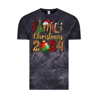 Cloud Black family christmas 2024 Vintage Tee - MaliasSmallBusiness