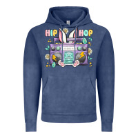 Vintage Denim hip hop easter Vintage Hoodie - MaliasSmallBusiness