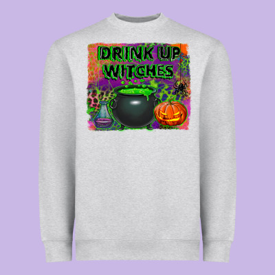 Drink Up Witches Heavyweight Sweatshirt Designed By Bundleandbundleshop