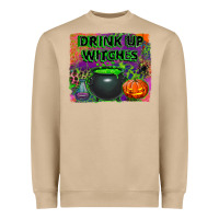 Mushroom drink up witches Heavyweight Sweatshirt - BundleAndBundleShop