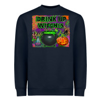 Navy drink up witches Heavyweight Sweatshirt - BundleAndBundleShop
