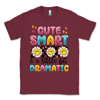 Burgundy merry christmas gnomies Classic Tee - MaliasSmallBusiness