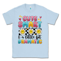 Dusty Blue merry christmas gnomies Classic Tee - MaliasSmallBusiness