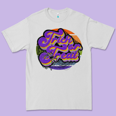 Trick Or Treat Premium Tee Designed By Jahusdesignshop